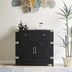 Outlet 🌟 Madison Park Memphis Black Accent Chest 👏