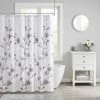Best Sale 🌟 Madison Park Sylvan Floral Printed Burnout Shower Curtain Aqua 😀 -Madison Park Sales unnamed file 5797