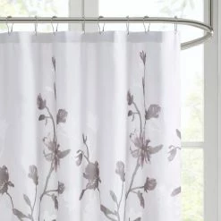 Best Sale 🌟 Madison Park Sylvan Floral Printed Burnout Shower Curtain Aqua 😀 -Madison Park Sales unnamed file 5800