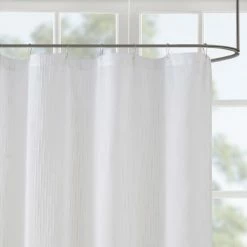 Flash Sale 🤩 Madison Park Lydia Sheer Shower Curtain Linen 🌟 -Madison Park Sales unnamed file 5827