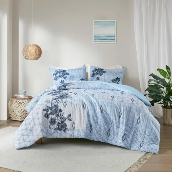 Best reviews of ๐คฉ Madison Park Asa Cotton Duvet Cover Set Blue ๐ 5 Best reviews of ๐คฉ Madison Park Asa Cotton Duvet Cover Set Blue ๐ - Image 3