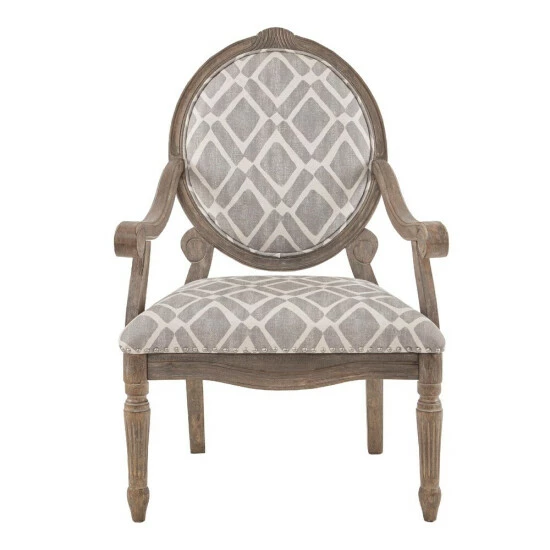 Promo 👏 Madison Park Cole Exposed Wood Arm Chair 😀 4 Promo 👏 Madison Park Cole Exposed Wood Arm Chair 😀 - Image 2