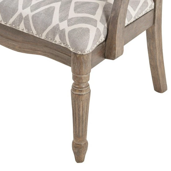 Promo 👏 Madison Park Cole Exposed Wood Arm Chair 😀 8 Promo 👏 Madison Park Cole Exposed Wood Arm Chair 😀 - Image 6
