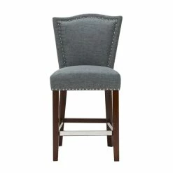 New ⭐ Madison Park Everitt Blue Counter Stool 🔔 -Madison Park Sales unnamed file 5922