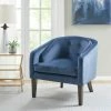 Best Pirce 👏 Madison Park Cora Blue Upholstered Tufted Mid-Century Accent Chair 👏 -Madison Park Sales unnamed file 5926