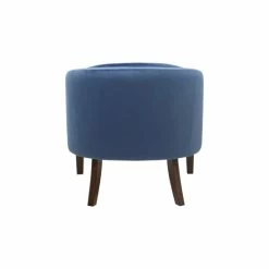 Best Pirce 👏 Madison Park Cora Blue Upholstered Tufted Mid-Century Accent Chair 👏 -Madison Park Sales unnamed file 5931