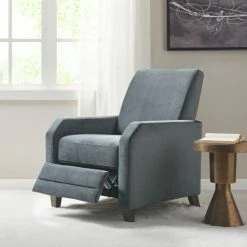 Outlet ⭐ Madison Park Orion Gray Upholstered Recliner 😍 -Madison Park Sales unnamed file 5937