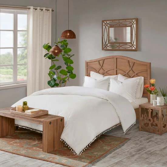 Best Sale ๐ Madison Park Daisi Cotton Duvet Cover Set Ivory ๐ 5 Best Sale ๐ Madison Park Daisi Cotton Duvet Cover Set Ivory ๐ - Image 3