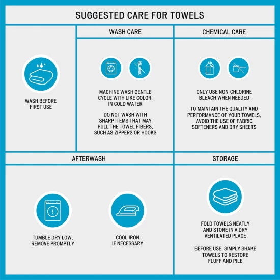 Budget ๐ Madison Park Nantucket Blue Embroidered Cotton Jacquard 6-piece Towel Set ๐งจ 6 Budget ๐ Madison Park Nantucket Blue Embroidered Cotton Jacquard 6-piece Towel Set ๐งจ - Image 4