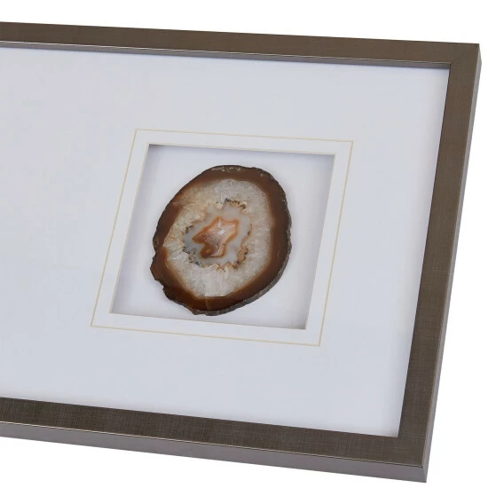 Budget ๐ Madison Park Natural Agate 100-percent Real Stone Framed Graphic (4- Inch Agate) โญ 6 Budget ๐ Madison Park Natural Agate 100-percent Real Stone Framed Graphic (4- Inch Agate) โญ - Image 4