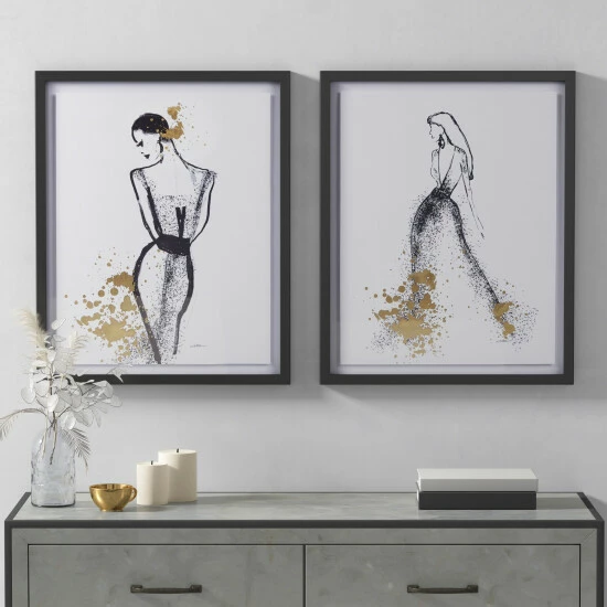 Coupon ๐ Madison Park Posh Postures Foiled Single Mat Framed Wall Art 2 Piece Set ๐ 3 Coupon ๐ Madison Park Posh Postures Foiled Single Mat Framed Wall Art 2 Piece Set ๐