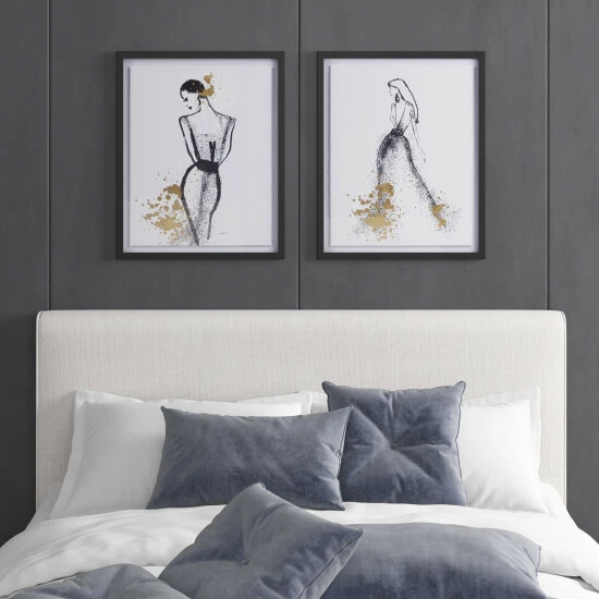 Coupon ๐ Madison Park Posh Postures Foiled Single Mat Framed Wall Art 2 Piece Set ๐ 12 Coupon ๐ Madison Park Posh Postures Foiled Single Mat Framed Wall Art 2 Piece Set ๐ - Image 10