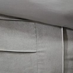 Promo 🥰 Madison Park Meyers Grey 7-piece Solid Casual Pattern Comforter Set 🛒 -Madison Park Sales unnamed file 603