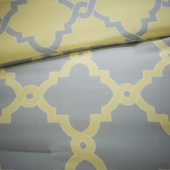 Outlet 😀 Madison Park Essentials Concord Grey/ Yellow Reversible Complete Comforter And Cotton Sheet Set 🥰 -Madison Park Sales unnamed file 6047