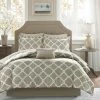 Buy 💯 Madison Park Essentials Diablo Taupe Reversible Complete Comforter Set With Cotton Bed Sheets ⌛ -Madison Park Sales unnamed file 6055