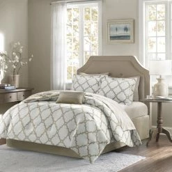 Buy 💯 Madison Park Essentials Diablo Taupe Reversible Complete Comforter Set With Cotton Bed Sheets ⌛ 18 Buy 💯 Madison Park Essentials Diablo Taupe Reversible Complete Comforter Set With Cotton Bed Sheets ⌛ -Madison Park Sales unnamed file 6061
