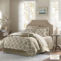 Buy 💯 Madison Park Essentials Diablo Taupe Reversible Complete Comforter Set With Cotton Bed Sheets ⌛ 19 Buy 💯 Madison Park Essentials Diablo Taupe Reversible Complete Comforter Set With Cotton Bed Sheets ⌛ -Madison Park Sales unnamed file 6062