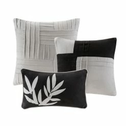 Promo 🥰 Madison Park Meyers Grey 7-piece Solid Casual Pattern Comforter Set 🛒 -Madison Park Sales unnamed file 608