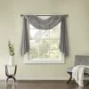 Best Sale 🎉 Madison Park Kaylee Solid Lightweight Crushed Sheer Curtain Scarf Cream 🎉 -Madison Park Sales unnamed file 609