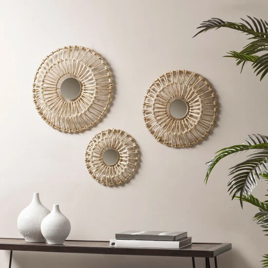 Flash Sale ๐ Madison Park Ella Neutral Corn Leaves Wrapped Metal Wall Decor 3 Piece Set ๐ฅฐ 3 Flash Sale ๐ Madison Park Ella Neutral Corn Leaves Wrapped Metal Wall Decor 3 Piece Set ๐ฅฐ