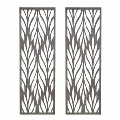 Hot Sale ⌛ Madison Park Florian Reclaimed Grey Carved Wall Panel Decor 2 Piece Set ✔️ -Madison Park Sales unnamed file 6152
