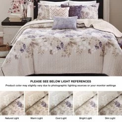 Brand new 🎁 Madison Park Piper Reversible 6-piece Coverlet Set Blue 🔥 -Madison Park Sales unnamed file 678