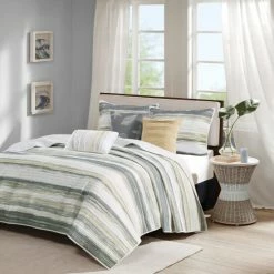 Top 10 🎉 Madison Park Anchorage 6 Piece Quilted Microfiber Coverlet Set Blue 🎁 -Madison Park Sales unnamed file 707