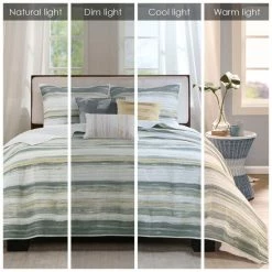 Top 10 🎉 Madison Park Anchorage 6 Piece Quilted Microfiber Coverlet Set Blue 🎁 -Madison Park Sales unnamed file 708