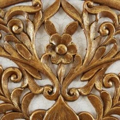 Coupon 🌟 Madison Park Gold Medallion Gold 3 Piece Canvas Set Medallion 3D Design ❤️ -Madison Park Sales unnamed file 712