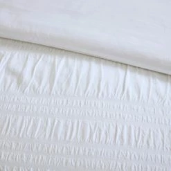 Budget 😉 Madison Park Kate White Cotton Seersucker Duvet Cover Set ✔️ -Madison Park Sales unnamed file 742
