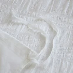 Budget 😉 Madison Park Kate White Cotton Seersucker Duvet Cover Set ✔️ -Madison Park Sales unnamed file 744