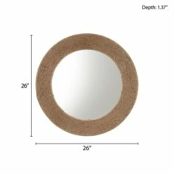 Best reviews of ✔️ Madison Park Cove Natural Round Jute Mirror 🔔 11 Best reviews of ✔️ Madison Park Cove Natural Round Jute Mirror 🔔 -Madison Park Sales unnamed file 757
