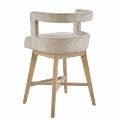 Best Sale ✔️ Madison Park Crimson 180 Degree Swivel Counter Stool Cream 🎁 -Madison Park Sales unnamed file 765