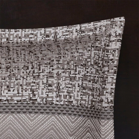 New 👍 Madison Park Melody 7 Piece Jacquard Comforter Set Grey/taupe 🔔 5 New 👍 Madison Park Melody 7 Piece Jacquard Comforter Set Grey/taupe 🔔 - Image 3