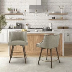 Brand new ๐ Madison Park Quarry Swivel Counter Stool Beige Multi ๐งจ 21 Brand new ๐ Madison Park Quarry Swivel Counter Stool Beige Multi ๐งจ -Madison Park Sales unnamed file 809