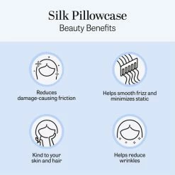 Buy 👍 Madison Park Silk 100% Mulberry Single Pillowcase Pink 🎉 -Madison Park Sales unnamed file 820