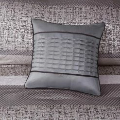New 👍 Madison Park Melody 7 Piece Jacquard Comforter Set Grey/taupe 🔔 20 New 👍 Madison Park Melody 7 Piece Jacquard Comforter Set Grey/taupe 🔔 -Madison Park Sales unnamed file 86