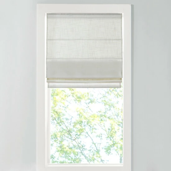 Best Pirce ✔️ Madison Park Suvi Linen Blend Light Filtering Cordless Roman Shade Natural 😍 6 Best Pirce ✔️ Madison Park Suvi Linen Blend Light Filtering Cordless Roman Shade Natural 😍 - Image 4