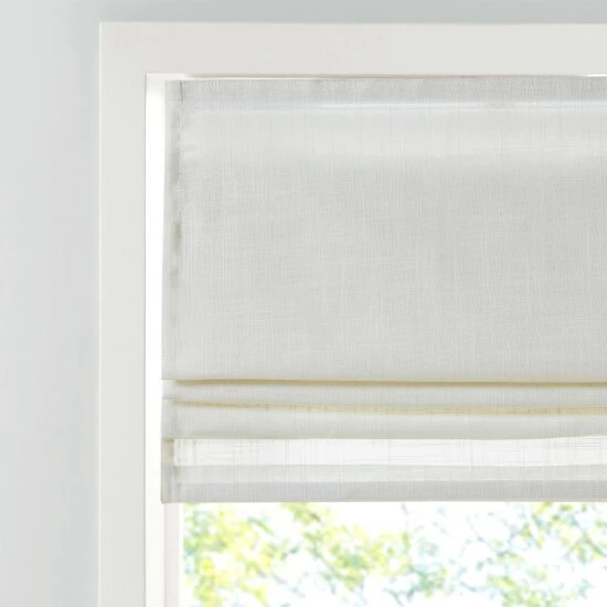 Best Pirce ✔️ Madison Park Suvi Linen Blend Light Filtering Cordless Roman Shade Natural 😍 9 Best Pirce ✔️ Madison Park Suvi Linen Blend Light Filtering Cordless Roman Shade Natural 😍 - Image 7