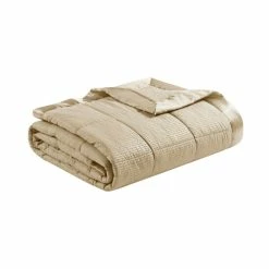 Hot Sale 🌟 Madison Park Parkman Oversized Down Alternative Blanket With Satin Trim Slate Blue 🧨 -Madison Park Sales unnamed file 910