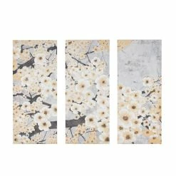 Best reviews of 🥰 Madison Park Gleeful Blossoms Yellow Printed Canvas With Hand Embellishment 3-piece Set 🧨 -Madison Park Sales unnamed file 935