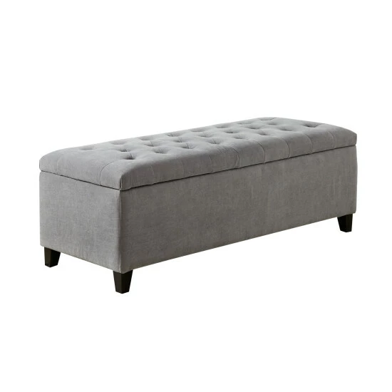 Flash Sale ❤️ Madison Park Sasha Tufted Top Soft Close Storage Bench 👏 4 Flash Sale ❤️ Madison Park Sasha Tufted Top Soft Close Storage Bench 👏 - Image 2